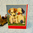 Load image into Gallery viewer, My Twin Puppies - Copyright 1924