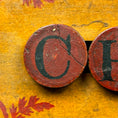 Load image into Gallery viewer, Antique Wooden Letter Spelling Board - 1886