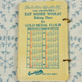 Load image into Gallery viewer, 1923 Gold Medal Flour Cooking School Miniature NoteBook