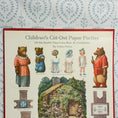 Load image into Gallery viewer, 1913 Children's Cut-Out Paper Parties - Goldilocks by Helen Pettes