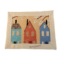 Load image into Gallery viewer, Hand Hooked Rug/Wall Hanging - Three Salt Boxes - Signed Nancy Williams
