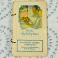 Load image into Gallery viewer, 1923 Gold Medal Flour Cooking School Miniature NoteBook