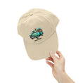 Load image into Gallery viewer, Distressed Unisex Cap - Cute Golden Doodle Gone Pickin'