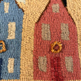 Load image into Gallery viewer, Hand Hooked Rug/Wall Hanging - Three Salt Boxes - Signed Nancy Williams