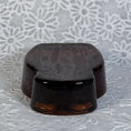 Load image into Gallery viewer, Vintage Mid Century Modern Blenko Glass Company Amber Owl
