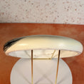 Load image into Gallery viewer, Vintage Handpainted Circular Ceramic Face Sculpture - Moon with Open Eyes - Signed J Alverez