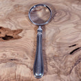 Load image into Gallery viewer, Vintage Christophe Albi Silver Plated Metal Magnifying Glass