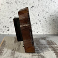 Load image into Gallery viewer, Vintage Hand Carved Wooden Printing Block Stamp with Paisley Pattern