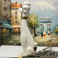 Load image into Gallery viewer, Vintage 1950's Mid Century Modern NAPCOWARE White Poodle Figurine