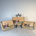 Load image into Gallery viewer, Vintage Japanese Mid Century Modern Hand Painted Pheasant Nesting Trays