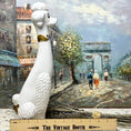 Load image into Gallery viewer, Vintage 1950's Mid Century Modern NAPCOWARE White Poodle Figurine
