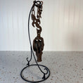 Load image into Gallery viewer, Vintage Double Pulley Fence Stretcher Block & Tackle & Swivel Hook w/ Gear Lock Mechanism