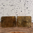 Load image into Gallery viewer, Vintage MCM Solid Brass Book Ends Depicting Images of Queen Cleopatra - Set of 2
