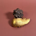 Load image into Gallery viewer, Pair of Mid Century Modern German Baroque Style Wood Carved Cherub Heads