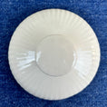 Load image into Gallery viewer, Vintage Mid Century Modern White Ribbed Pitcher w/Lid