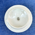 Load image into Gallery viewer, Vintage Mid Century Modern White Ribbed Pitcher w/Lid