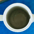Load image into Gallery viewer, Vintage Mid Century Modern White Ribbed Pitcher w/Lid