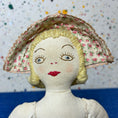 Load image into Gallery viewer, Vintage Child's HandMade Doll