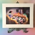 Load image into Gallery viewer, 2001 Vintage Disney Portfolio of 4 Lithographs - Snow White & The 7 Dwarfs