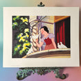Load image into Gallery viewer, 2001 Vintage Disney Portfolio of 4 Lithographs - Snow White & The 7 Dwarfs