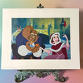 Load image into Gallery viewer, 2002 Vintage Disney Portfolio of 4 Lithographs - Beauty and the Beast