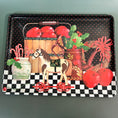 Load image into Gallery viewer, Vintage Italian Made Keller Charles Christmas Tray