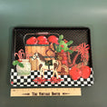 Load image into Gallery viewer, Vintage Italian Made Keller Charles Christmas Tray