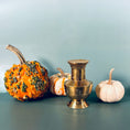 Load image into Gallery viewer, Set of 5 Vintage Brass Vases