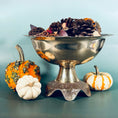 Load image into Gallery viewer, Mid Century Brass Pedestal Bowl