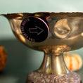 Load image into Gallery viewer, Mid Century Brass Pedestal Bowl