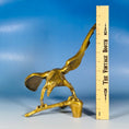 Load image into Gallery viewer, Vintage Solid Brass American Eagle on a Perch