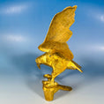 Load image into Gallery viewer, Vintage Solid Brass American Eagle on a Perch