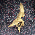 Load image into Gallery viewer, Vintage Solid Brass American Eagle on a Perch