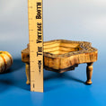 Load image into Gallery viewer, Handcarved Vintage Collapsible Wooden Bowl