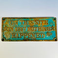 Load image into Gallery viewer, Cast Iron Corner | Vintage Coin Banks, Door Stops, Signs/Plaques, Book Ends, Animals & Bottle Openers