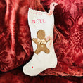 Load image into Gallery viewer, Set of 2 Vintage Christmas Stockings