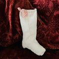 Load image into Gallery viewer, Set of 2 Vintage Christmas Stockings