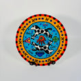 Load image into Gallery viewer, Vibrant Handpainted Ceramic Plate