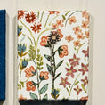 Load image into Gallery viewer, Spring Watercolor Flowers & Denim Fabric on Canvas Pictures - Set of 4
