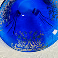 Load image into Gallery viewer, Set of Three Cobalt Pieces - 1 Bohemia Cobalt Vase and 2 Cobalt Salt Cellars
