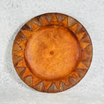 Load image into Gallery viewer, Handcarved Vintage Hawaiian Wood Sun Plate