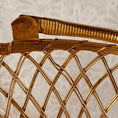Load image into Gallery viewer, Vintage Mid Century Modern Braided Brass Wire Basket