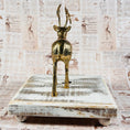 Load image into Gallery viewer, Large Solid Brass Vintage MCM Reindeer