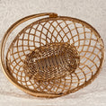 Load image into Gallery viewer, Vintage Mid Century Modern Braided Brass Wire Basket
