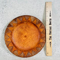 Load image into Gallery viewer, Handcarved Vintage Hawaiian Wood Sun Plate