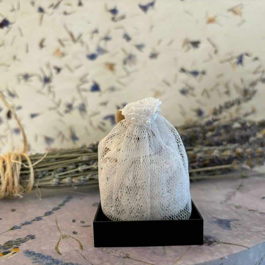 Bear Wearing A Wedding Dress - World of Miniature Bears - 1997