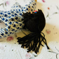 Load image into Gallery viewer, Vintage Doll with Ponytail in a Blue Dress
