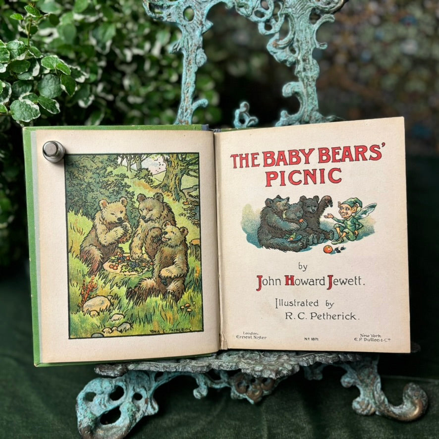 Circa 1908 - The Baby Bear's Picnic by John Howard Jewett