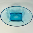 Load image into Gallery viewer, Mid Century Modern Capri Blue Glass Dish - 1960's
