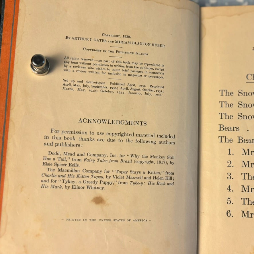 Round The Year - Published 1936